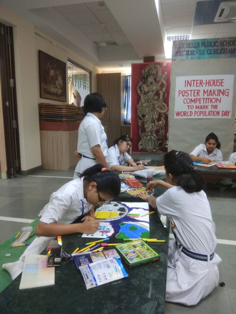 INTER HOUSE POSTER MAKING COMPETITION